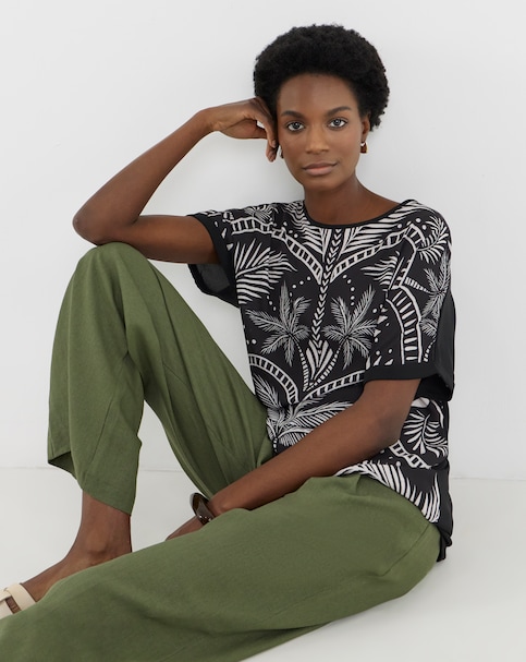 Short Sleeve Boxy Top