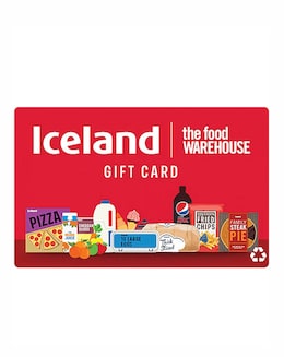 Iceland &pound;20 Gift Card