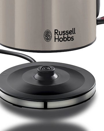 Russell Hobbs Classics Kettle & 2 Slice Toaster Bundle Mocha