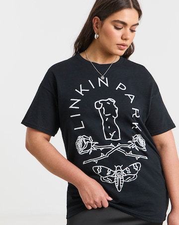 Simply Be Black Linkin Park License T-Shirt