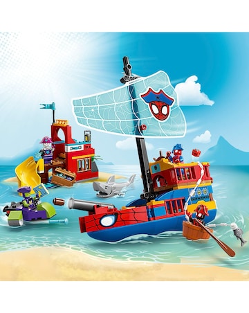 LEGO Marvel Spidey & His Amazing Friends Team Spidey Pirate Ship 11208