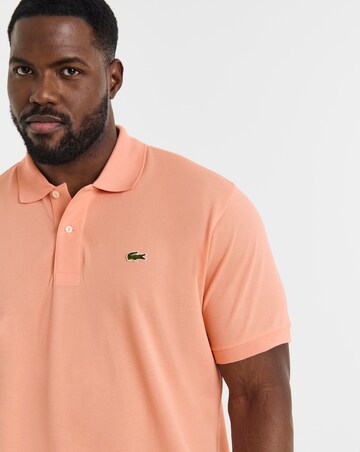 Lacoste Classic Short Sleeve Pique Polo - Coral