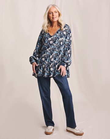 Julipa Tiered Print Tunic