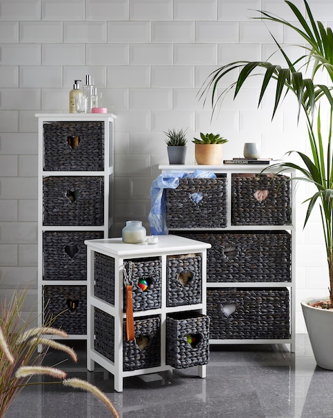 Hyacinth Hearts 4 Drawer Square Unit