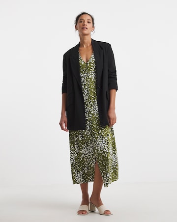 Button Through Tea Dress