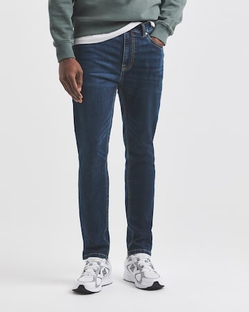 Skinny Fit Stretch Jeans Darkwash