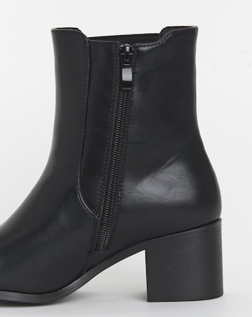Cushion Walk Block Heel Boot EEE Fit