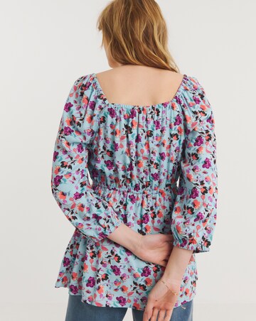 Joe Browns Floral Tie Detail Top