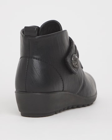 Cushion Walk Touch & Close Ankle Boot Extra Wide EEE Fit