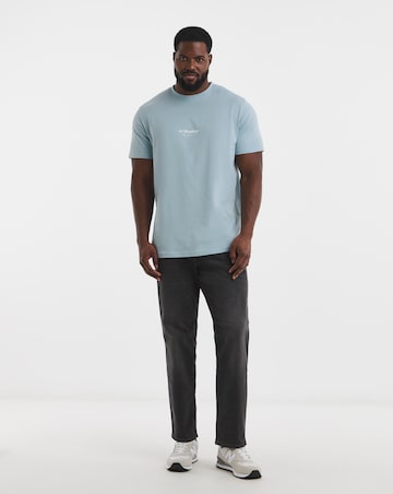 Jack & Jones Soho Logo T-Shirt - Light Blue