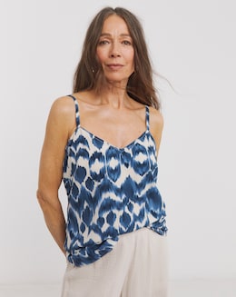 Printed Strappy Cami