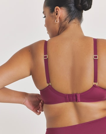 Pretty Secrets (2 Pack) New Ella Wired Full Cup Bras (C-J) Fig/Cherry