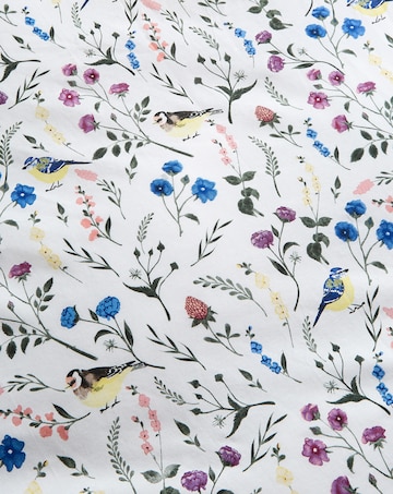 Eliza Floral Bird Duvet Cover Set