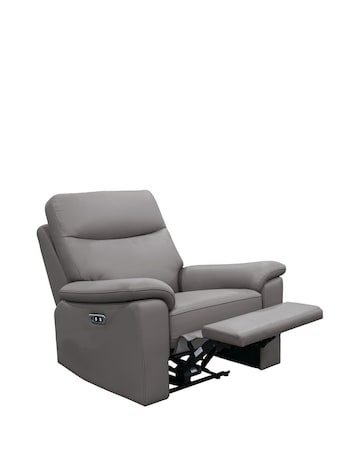 Aspire Corvan Leather Recliner Chair