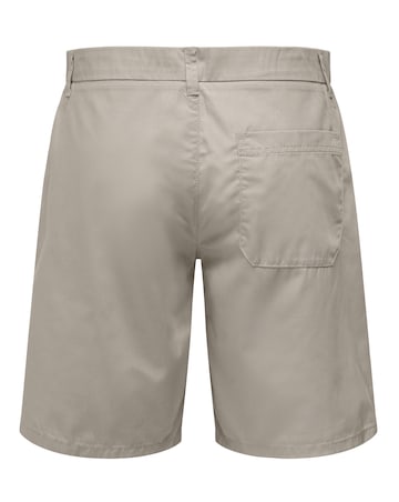 Only & Sons Kal Wide Chino Short - Natural