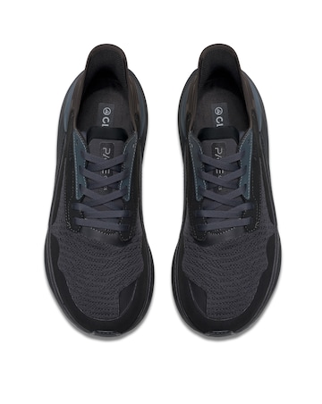 Clarks Pace Trainers - Black