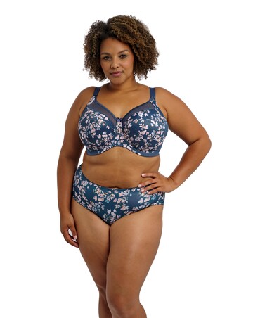 Goddess Kayla Full Fit Knicker Teal Blossom