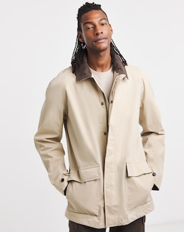 Timberland Waterproof Cotton Jacket - Natural