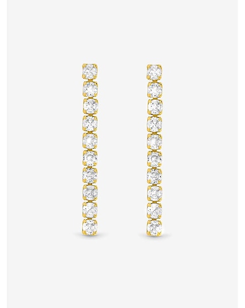 Jon Richard Gold Plated CZ Earrings