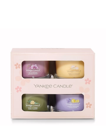 Yankee Candle 4 Mini Filled Votive Gift Set