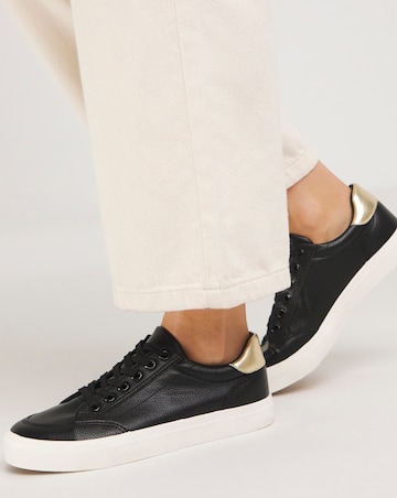 Millie Classic Lace Up Trainers - Extra Wide Fit (EEE)