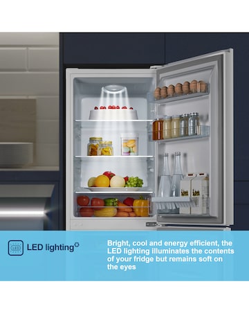 Fridgemaster MC50165E Fridge Freezer - White E Rated