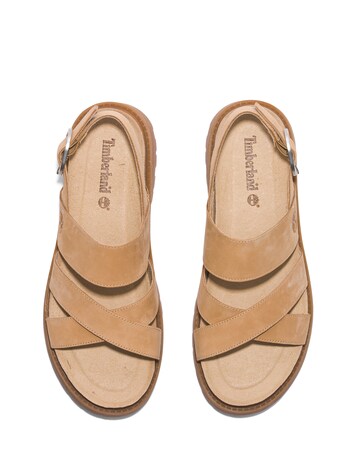Timberland Clairemont Way Beige Nubuck Sandals