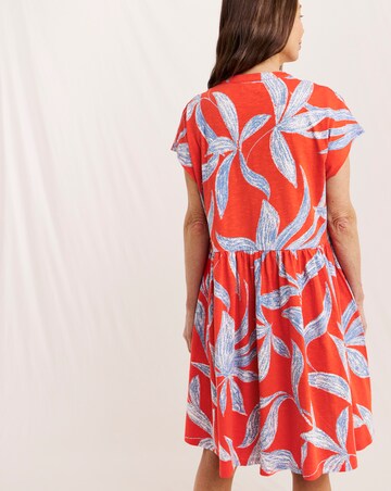 Julipa Printed Cotton T-Shirt Dress