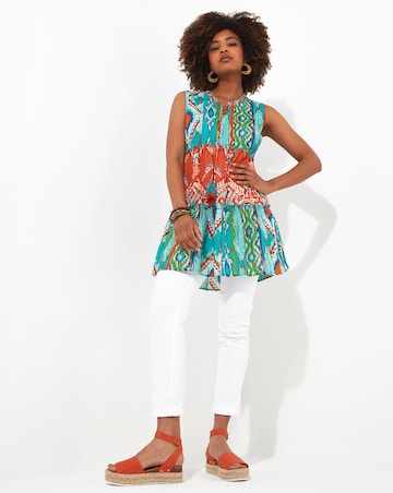 Joe Browns Remarkable Tiered Crinkle Ibiza Tunic