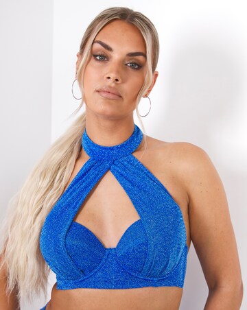 Ann Summers La Isla Bonita Underwired Bikini Top Cobalt