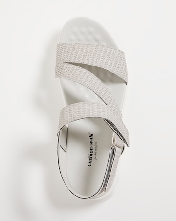 Cushion Walk Touch & Close Strappy Sandal EEE Fit