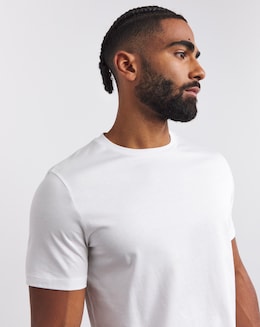 Supima  Crew Neck T-Shirt- White