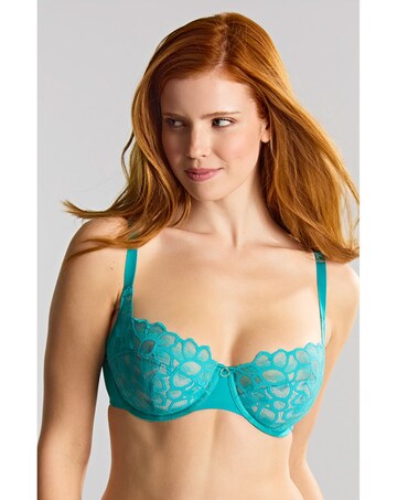 Panache Allure Demi Balcony Turquoise Wired Bra