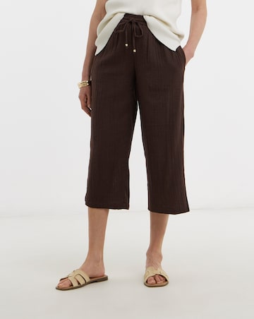 Cotton Cheesecloth Culotte