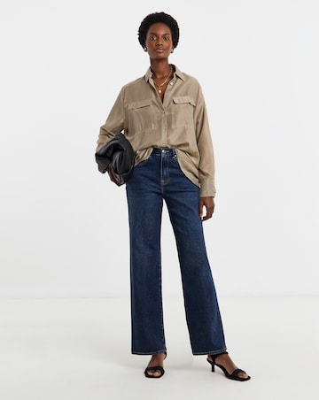 Voile Utility Detail Shirt