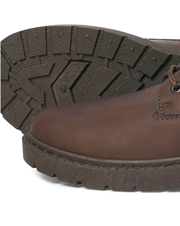 Jack & Jones Ainsworth PU Boots - Brown