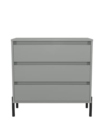 Sloan Ready Assembled 3 Drawer Chest