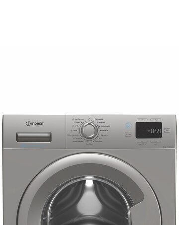 Indesit IP 846S Push & Go Washing Machine - Silver + Install