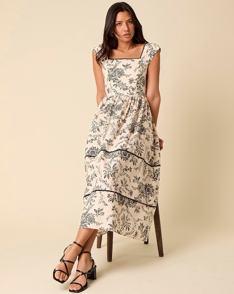 Nobody's Child Mira Midi Dress