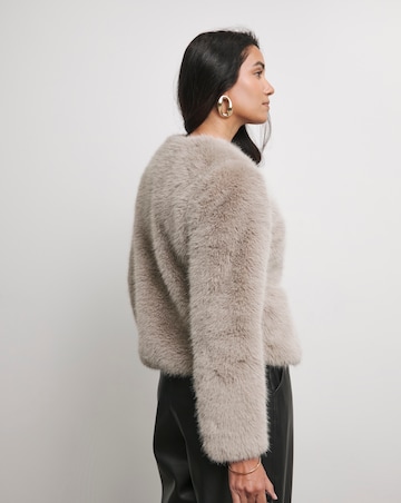 Joanna Hope Premium Faux Fur Jacket