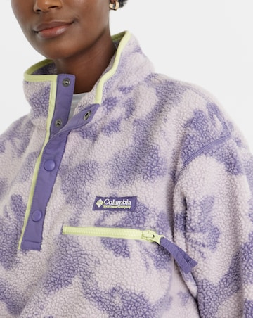 Columbia Helvetia Printed 1/2 Snap Fleece