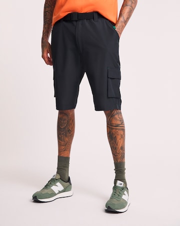 Snowdonia Black Shorts With Belt