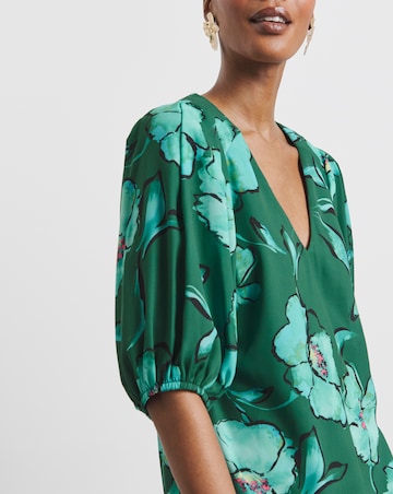 Joanna Hope Puff Sleeve Blouse