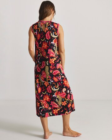 Figleaves Blanket Stitch Leopard Nightie