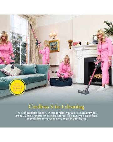 Swan TV?s Queen of Clean Cordless Anti-Tangle Vacuum Cleaner