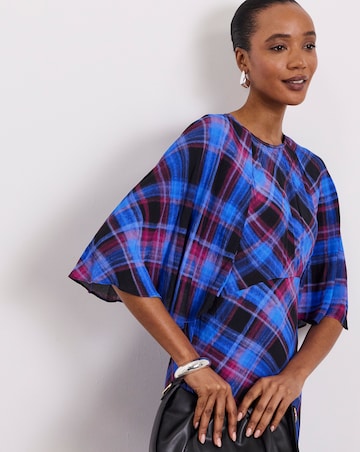 Joanna Hope Stripe Print Tea Dress