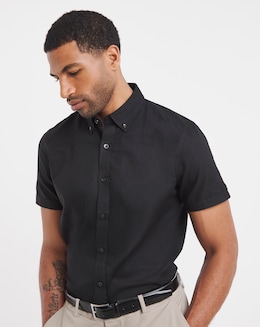 Short Sleeve Oxford Shirt Regular Length