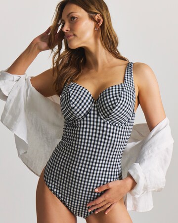 MAGISCULPT Gingham Underwired Swimsuit