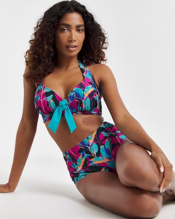 Joe Browns Floral Print Non Wired Bikini Top
