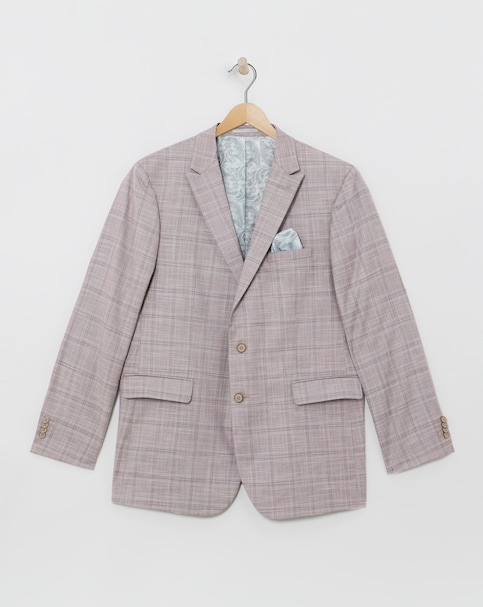 Check Suit Jacket